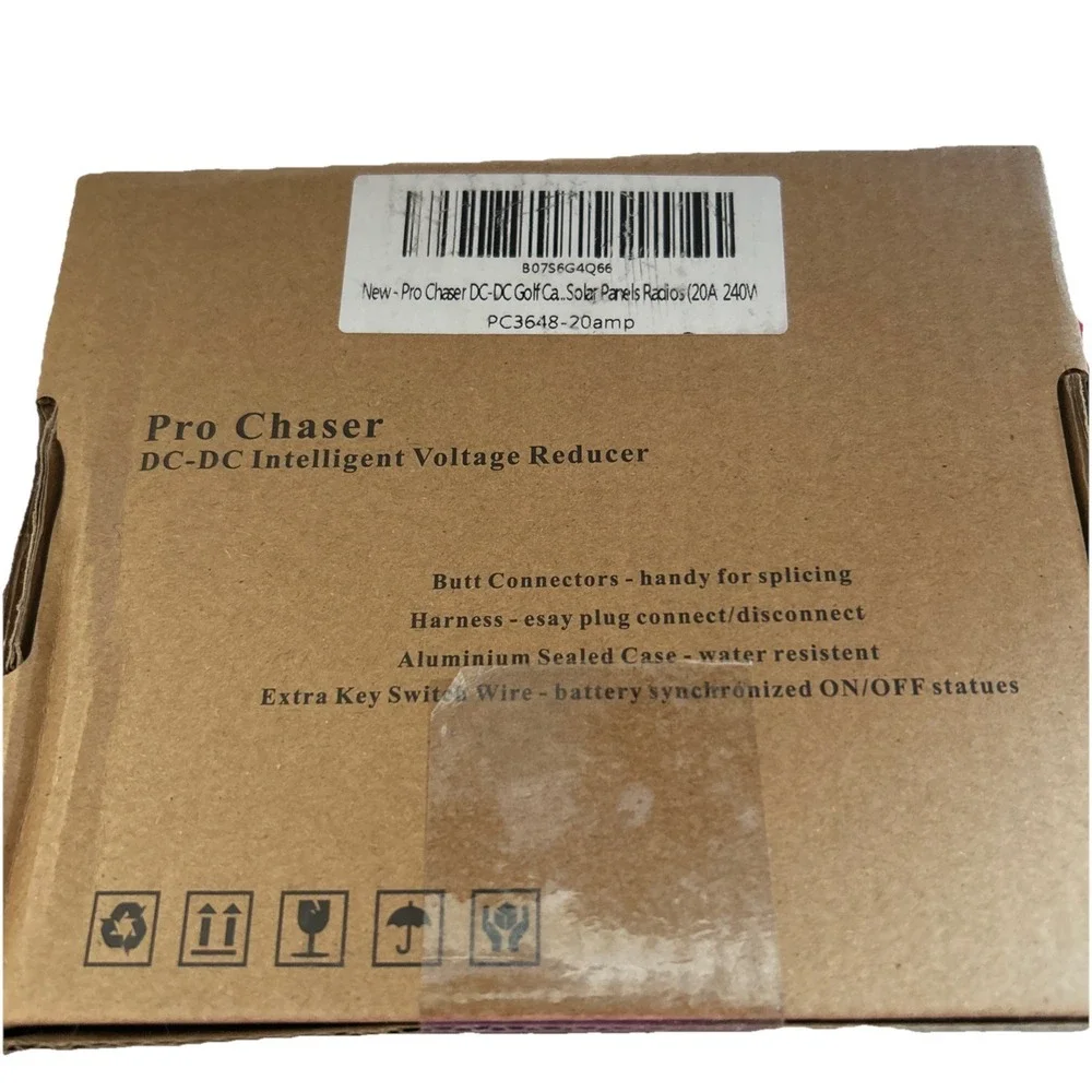 Pro Chaser DC-DC 48V 60V 72V Converter Regulator Step-Down to 12V 240W 20A